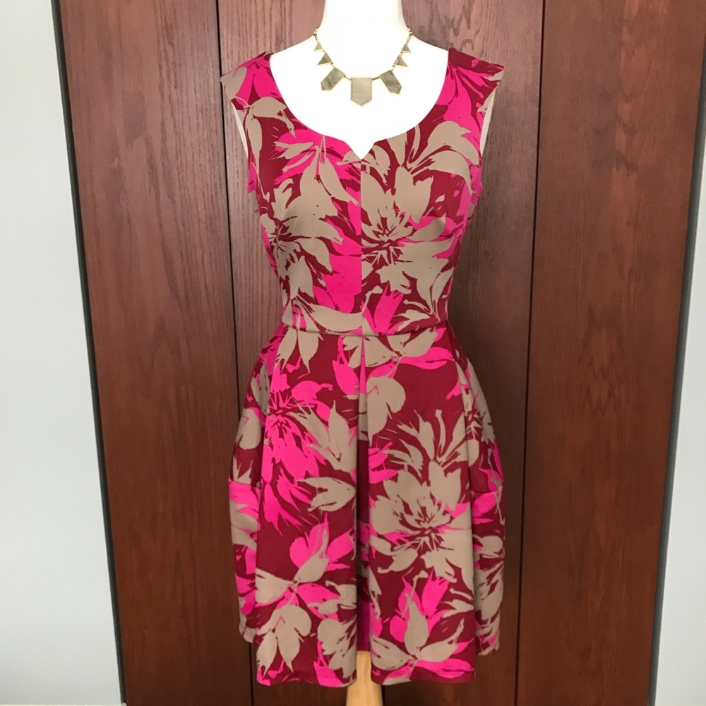 J. Taylor floral dress